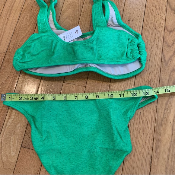 PILYQ -PQ - Kiwi Reef Ring Halter Full Bikini Set - Picture 6 of 9